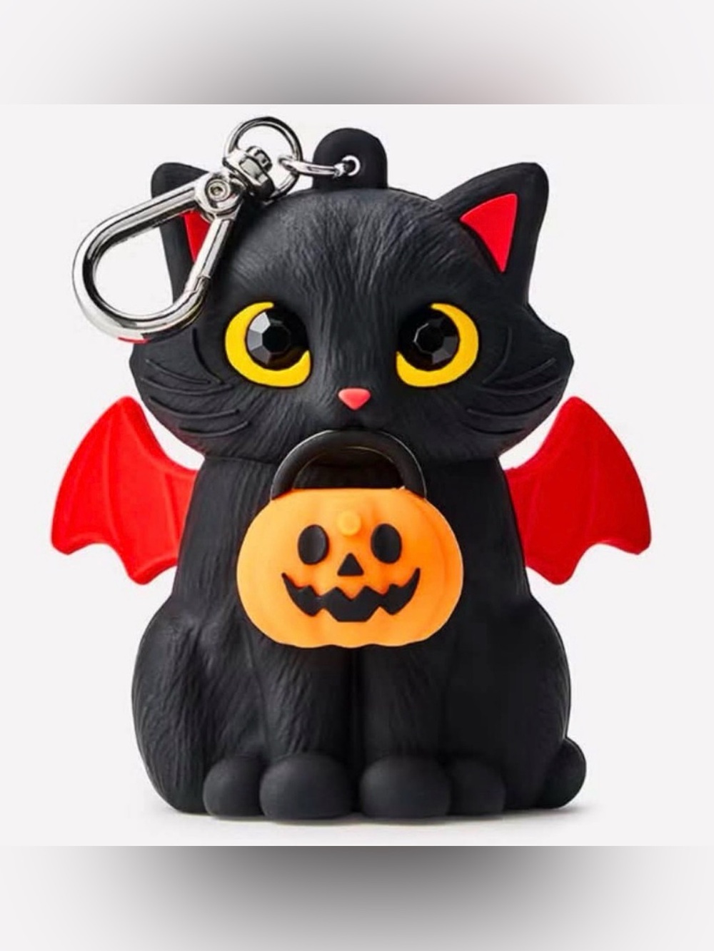 NWT Bath & Body Works Light Up Spooky Kitty Black Cat PocketBac Holder